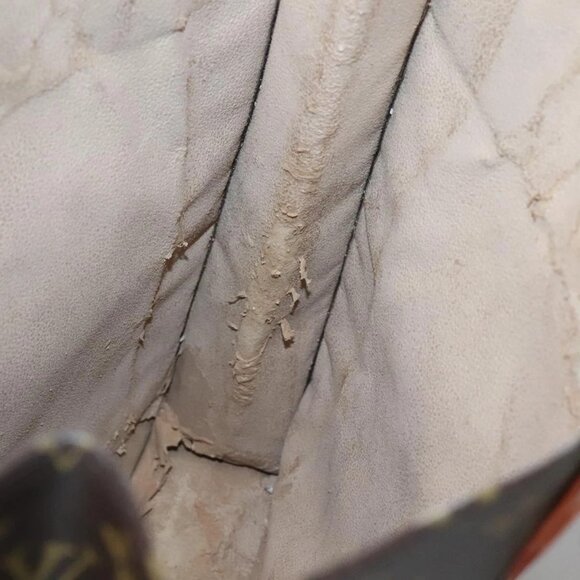 LOUIS VUITTON Monogram Sac Plat Hand Bag M51140 LV Auth 133705 - Picture 13 of 16